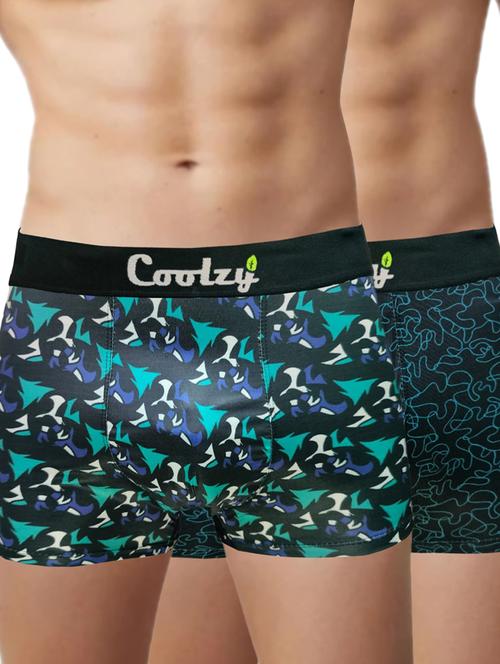 pack of 2 printed trunks - 20015045 - Very Small Image - 1
