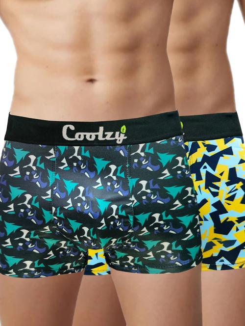 pack of 2 printed trunks - 20015051 - Very Small Image - 1