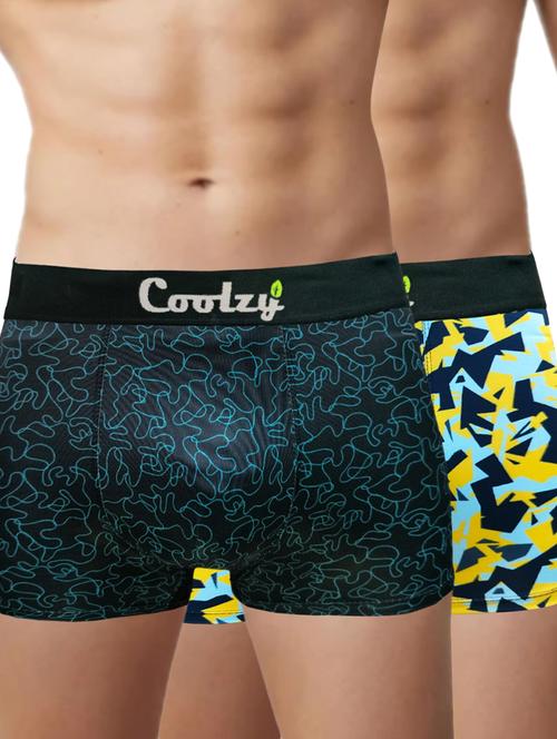 pack of 2 printed trunks - 20015057 - Very Small Image - 1
