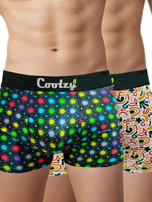 pack of 2 printed trunks - 20015060 - Very Small Image - 1