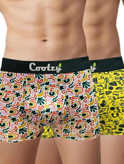 pack of 2 printed trunks - 20015070 - Very Small Image - 1