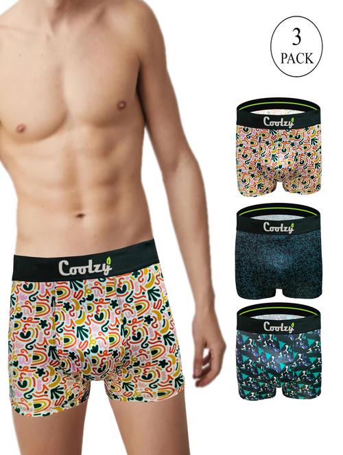 pack of 3 printed trunks - 20015076 - Very Small Image - 1