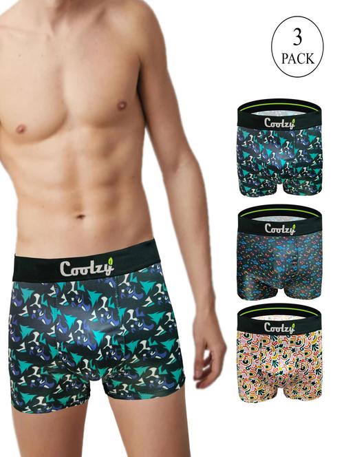 pack of 3 printed trunks - 20015085 - Very Small Image - 1