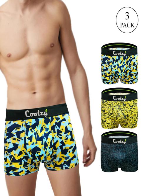pack of 3 printed trunks - 20015108 - Very Small Image - 1
