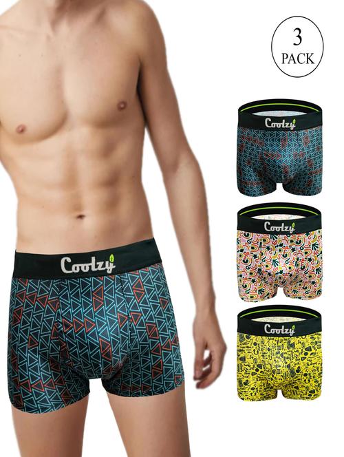 pack of 3 printed trunks - 20015124 - Very Small Image - 1