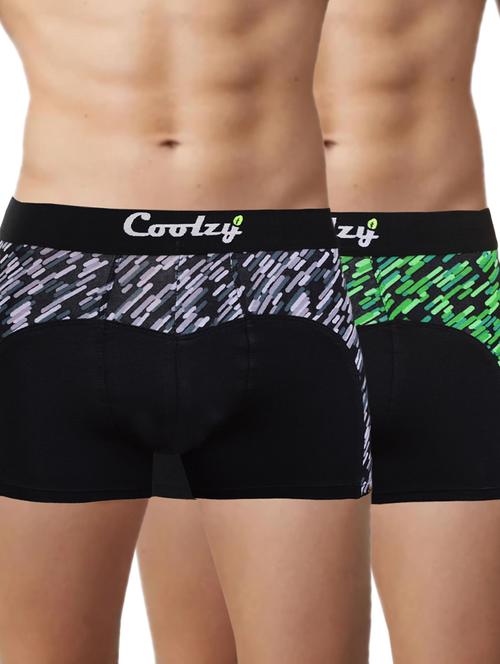 pack of 2 printed trunks - 20015225 - Very Small Image - 1