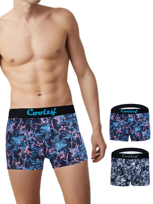 pack of 2 printed trunks - 20015259 - Very Small Image - 1