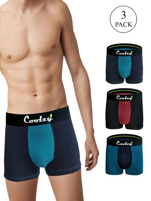 pack of 3 color block trunks - 20015288 - Very Small Image - 1