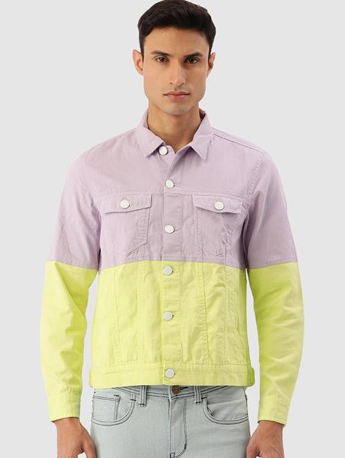 multi color long sleeves jacket - 20015805 - Very Small Image - 1