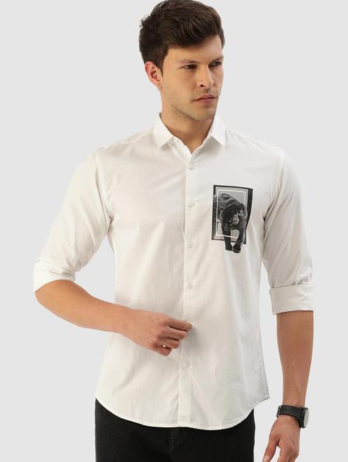 mens graphic casual shirt - 20015864 - Very Small Image - 1
