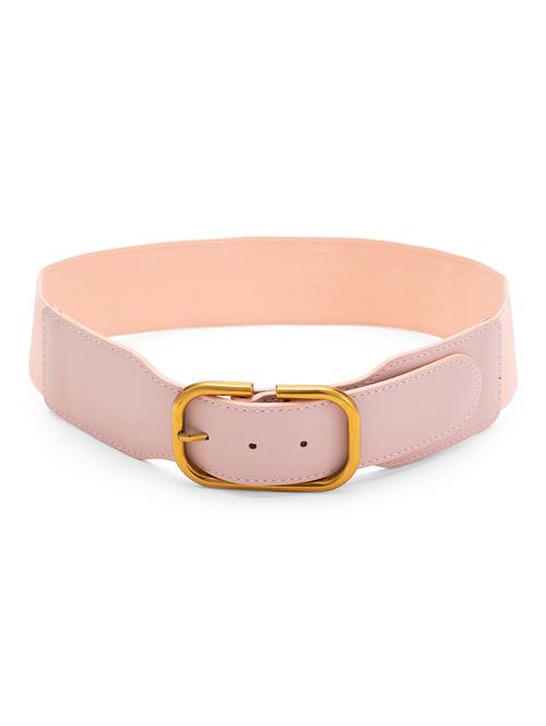 globus women nude solid wide fashion belt - 20017775 - Very Small Image - 1