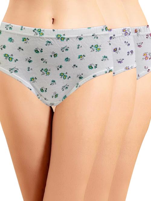 pack of 3 printed hipster panties - 20019972 - Very Small Image - 1