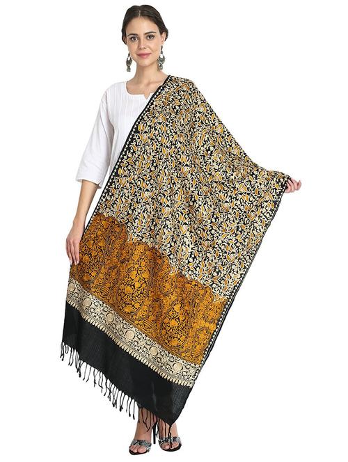 tweedle self design women shawl - 20020137 - Very Small Image - 1