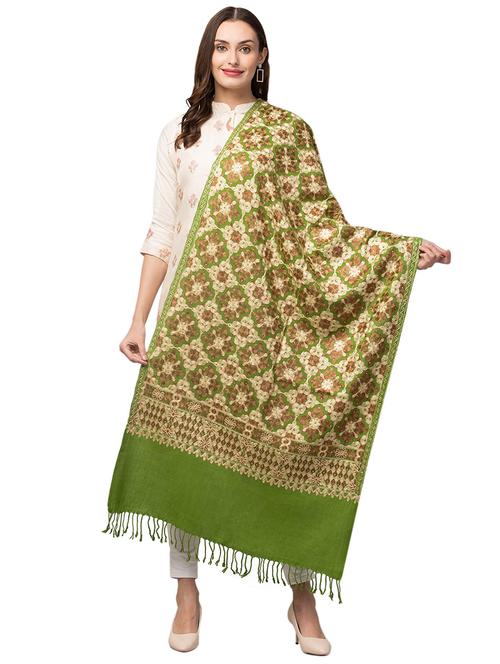 tweedle self design women shawl - 20020140 - Very Small Image - 1