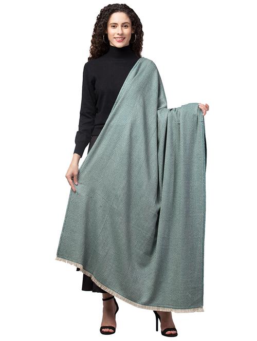 tweedle self design women shawl - 20020144 - Very Small Image - 1
