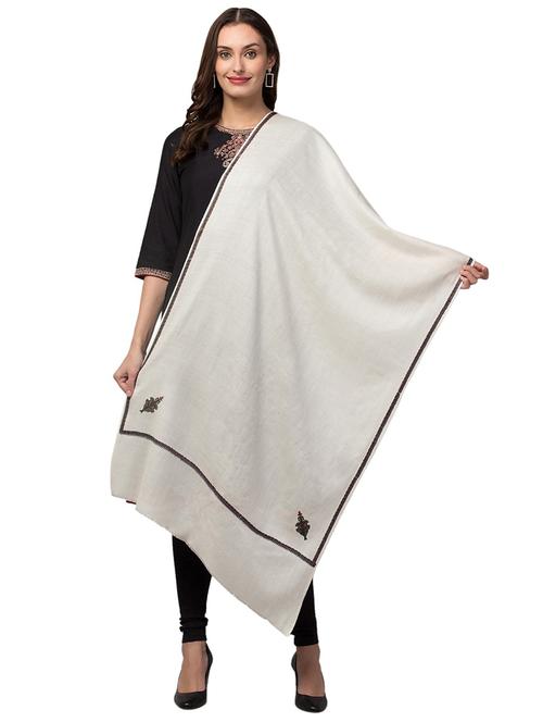 tweedle self design women shawl - 20020170 - Very Small Image - 1