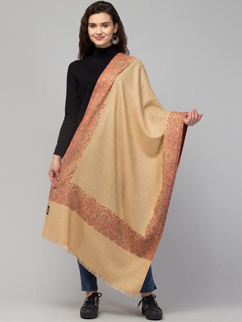 tweedle self design women shawl - 20020172 - Very Small Image - 1