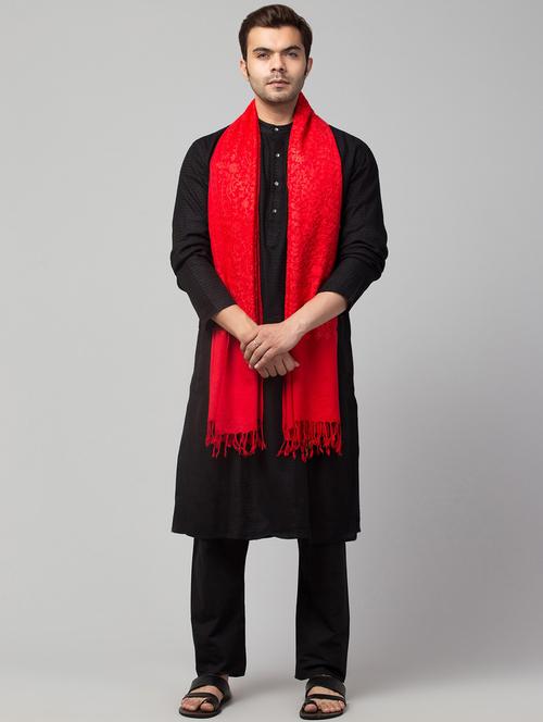 tweedle self design women shawl - 20020185 - Very Small Image - 1