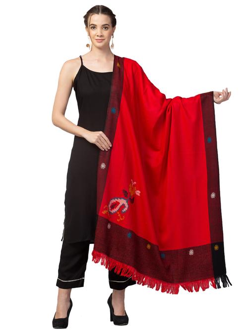 tweedle self design women shawl - 20020204 - Very Small Image - 1
