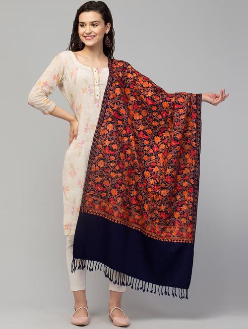 tweedle self design women shawl - 20020205 - Very Small Image - 1