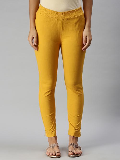 mid rise solid flat front trouser - 20020303 - Very Small Image - 1
