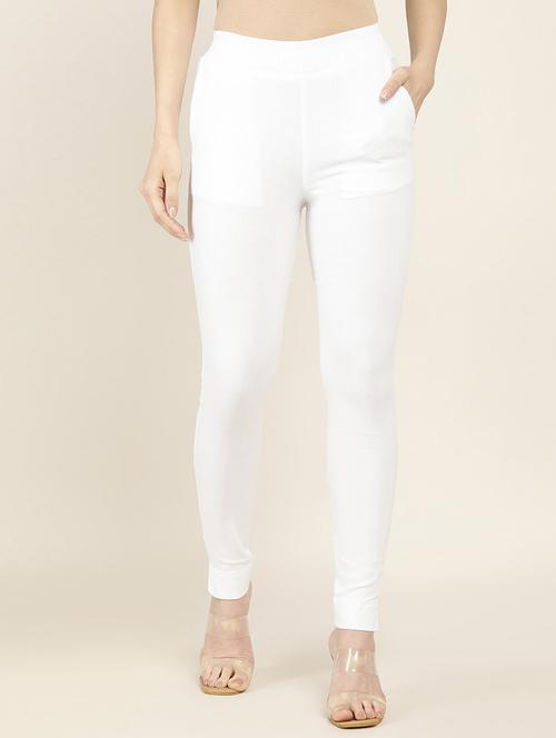 mid rise solid flat front trouser - 20020312 - Very Small Image - 1