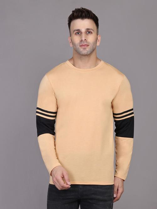 round neck color block regular t-shirt - 20020919 - Very Small Image - 1