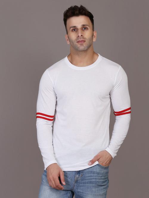 round neck striped regular t-shirt - 20021042 - Very Small Image - 1