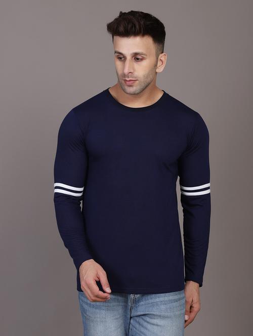 round neck striped regular t-shirt - 20021084 - Very Small Image - 1