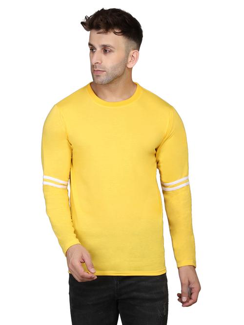 yellow cotton blend sweatshirt - 20021138 - Very Small Image - 1