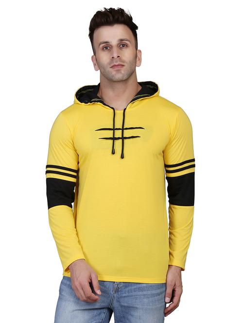 hood neck color block sweatshirt - 20021243 - Very Small Image - 1