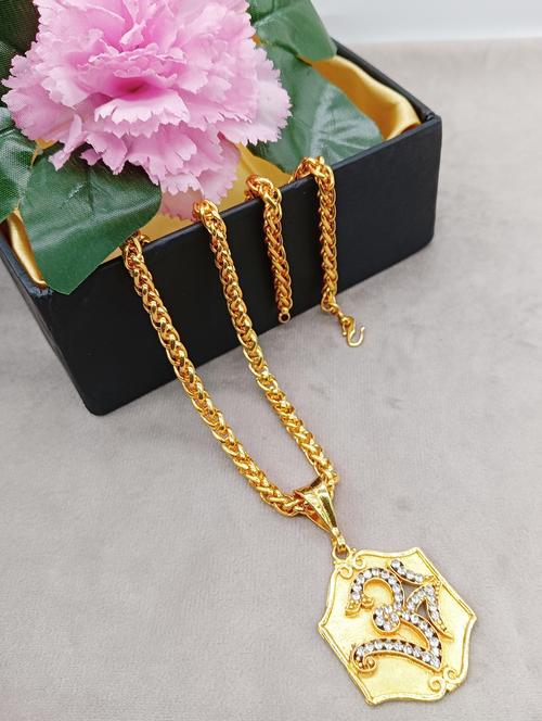 gold metal pendant - 20021830 - Very Small Image - 1
