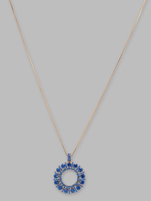 women gold-plated minimal necklace with lobster closure - 20022116 - Very Small Image - 1