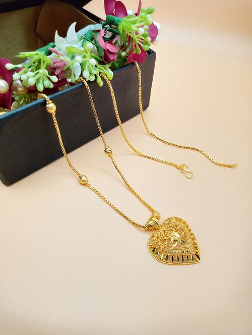 gold metal pendant - 20022522 - Very Small Image - 1