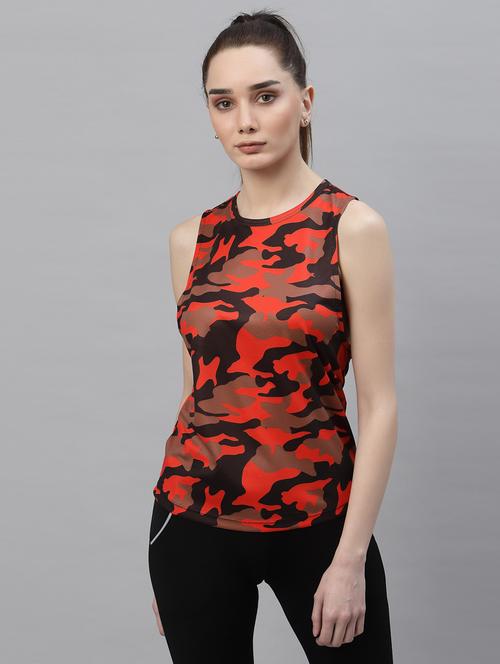 women's straight crew neck top - 20022882 - Very Small Image - 1