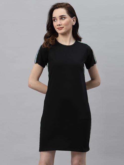 women's bodycon solid dress - 20022978 - Very Small Image - 1