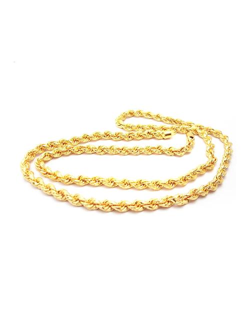 hemrupa gold plated chain for men - 20023123 - Very Small Image - 1