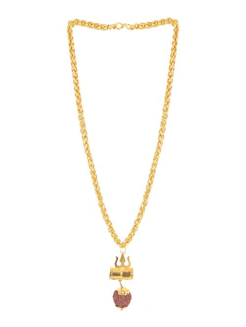 hemrupa gold plated chain for men - 20023133 - Very Small Image - 1