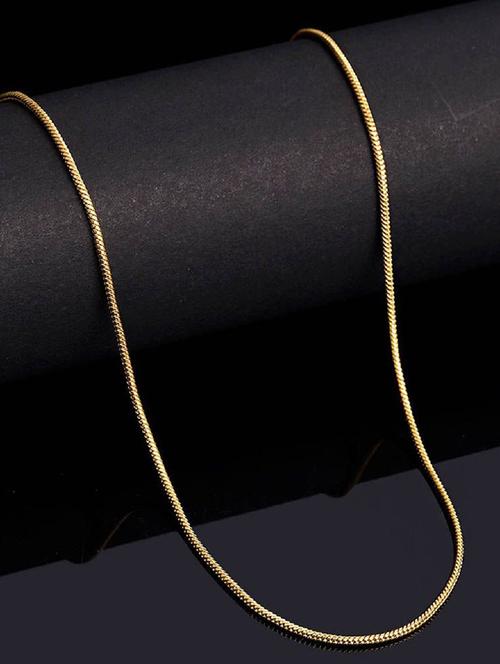 hemrupa gold plated chain for men - 20023145 - Very Small Image - 1