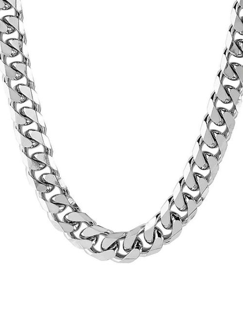 hemrupa silver plated chain for men - 20023150 - Very Small Image - 1