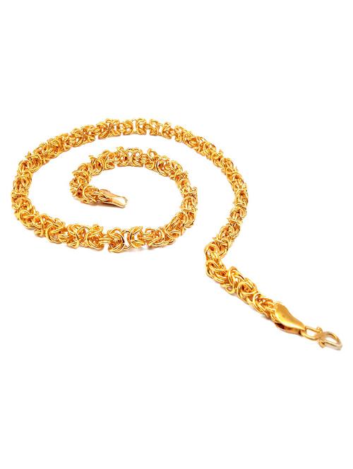 hemrupa gold plated chain for men - 20023152 - Very Small Image - 1