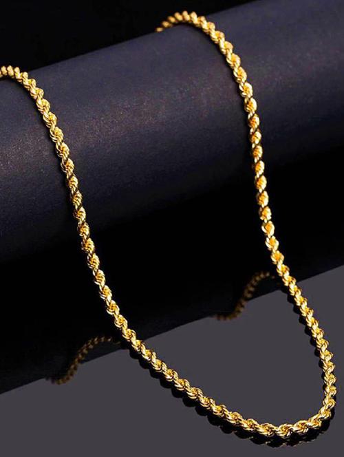 hemrupa gold plated chain for men - 20023196 - Very Small Image - 1