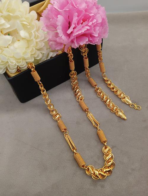 hemrupa gold plated chain for men - 20023248 - Very Small Image - 1