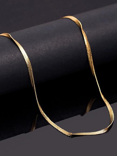 hemrupa gold plated chain for women - 20023305 - Very Small Image - 1