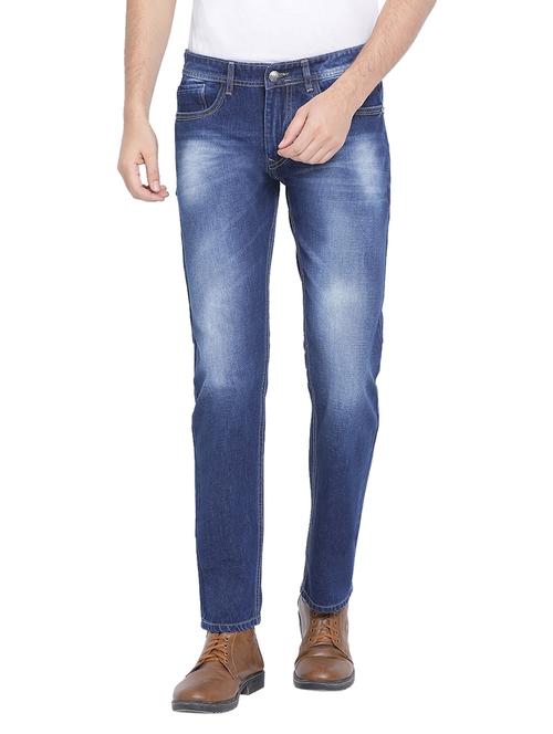 mens slim fit plain jeans - 20023567 - Very Small Image - 1