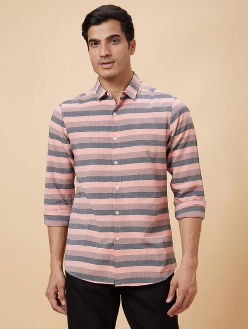 multi colored cotton casual shirt - 20025400 - Very Small Image - 1