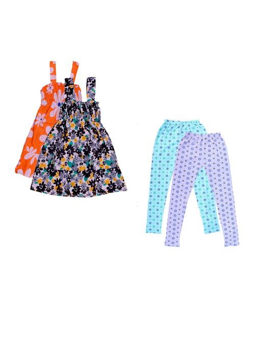 pack of 4 girls nightwear set - 20026932 - Very Small Image - 1