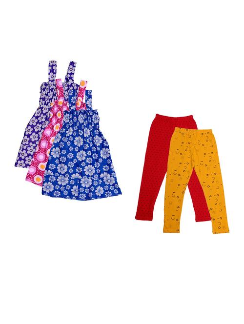 pack of 5 girls nightwear set - 20026959 - Very Small Image - 1