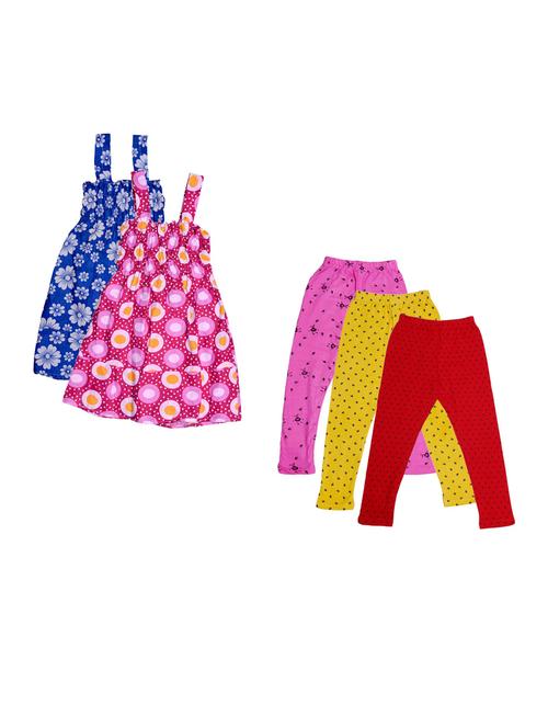 pack of 5 girls nightwear set - 20026968 - Very Small Image - 1