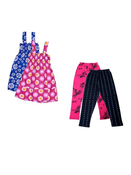 pack of 4 girls nightwear set - 20026975 - Very Small Image - 1
